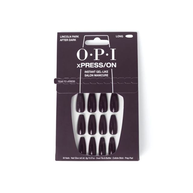OPI xPRESS/ON - Lincoln Park After Dark - Long