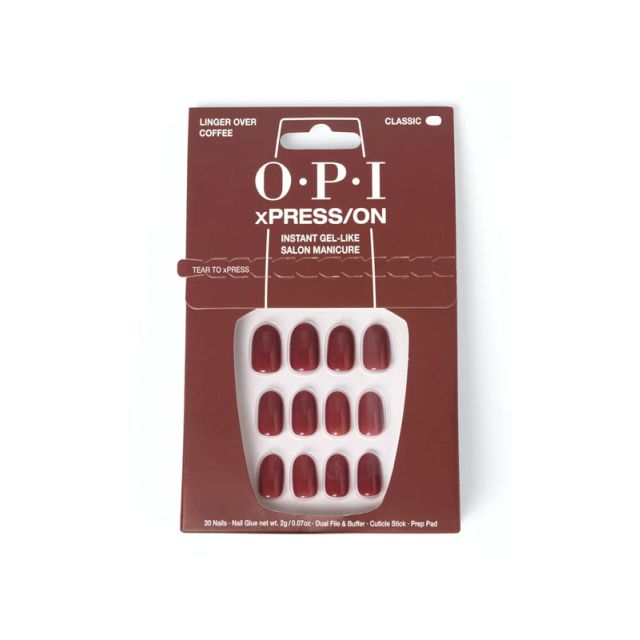 OPI xPRESS/ON - Linger Over Coffee - Classic Short