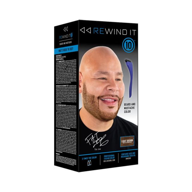 Rewind It Beard & Mustache Kit Light Brown