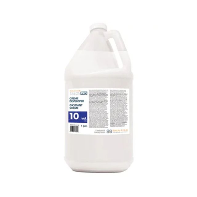 Salon Pro 10 Volume Cream Developer Gallon Peroxide