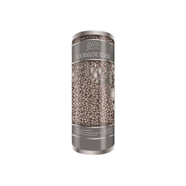 Satin Smooth Pebble wax Silver