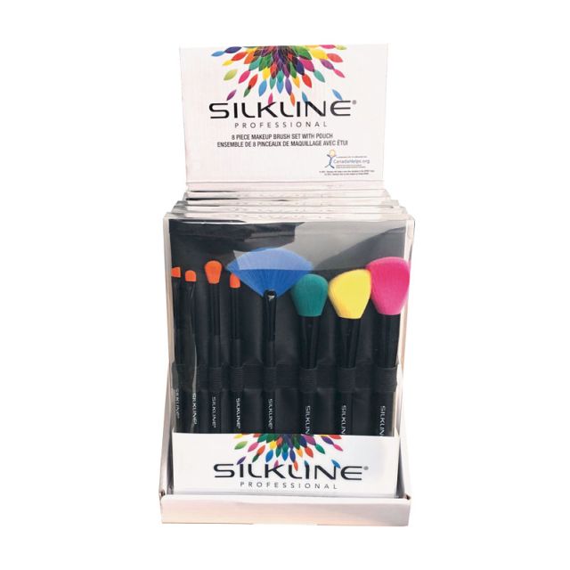 Silkline Makeup Brush Set 8pc