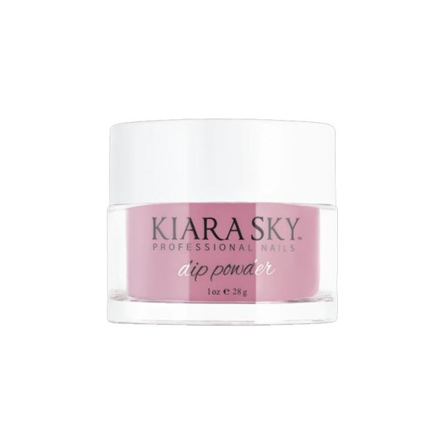 Kiara Sky Dip Powder Mauve A Lil Closer D597