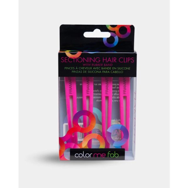 Super Sectioning Clips Pnk 4pk
