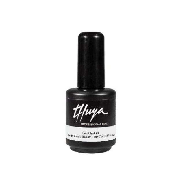 Thuya Gel On-Off Top Coat Shine 0.5oz