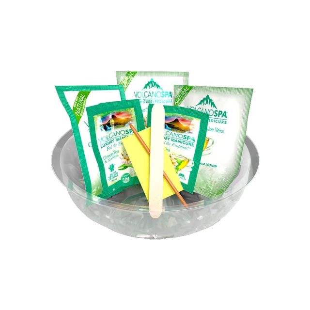 Volcano Spa 8 Step Manicure Green Tea & Aloe Vera
