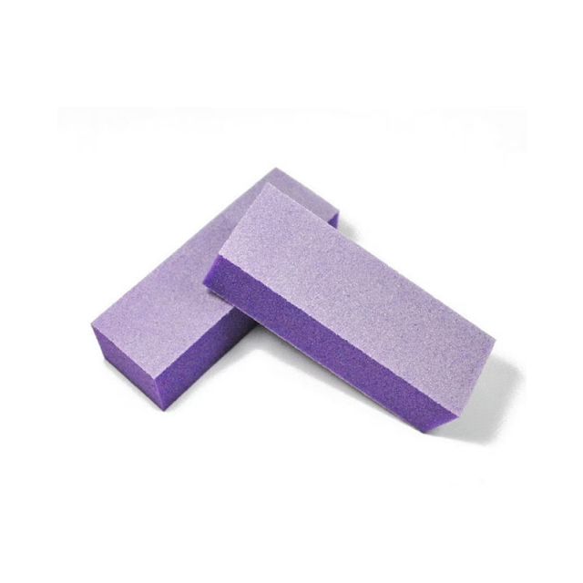 Silk B Nail Buffer Purple 25pc