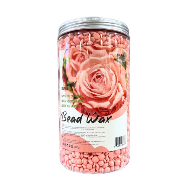 Silk B Bead Hard Wax Rose 800g