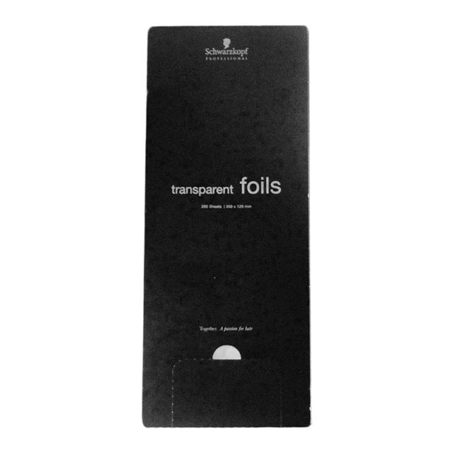 Schwarzkopf Transparent Foils 200pk Clear Highlight foils