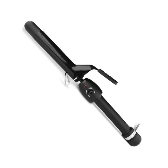 StyleCraft 1" Black & Gold Ceramic XL Curling Iron