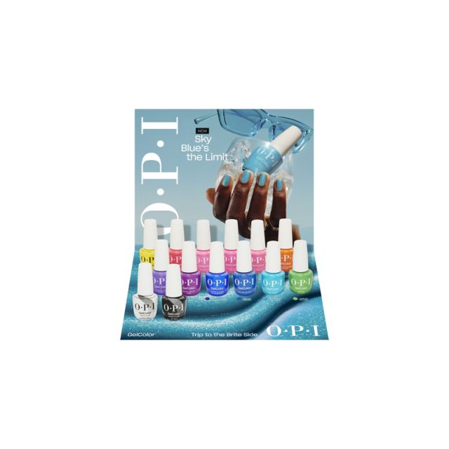 OPI GelColor Trip to the Brite Side 14pc Display Summer 2026