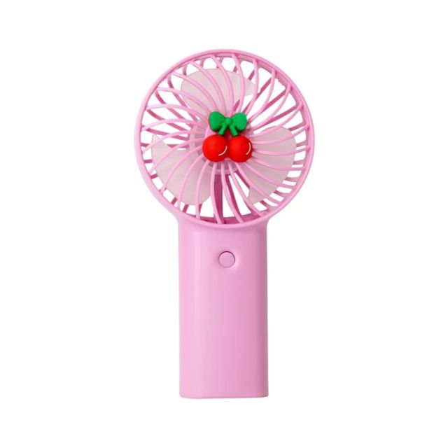 Y.S Studio Beauty Fan Cherry Print Pink