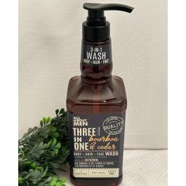 All About Men 3 In 1 Wash Bourbon Cedar 1L (EACH)