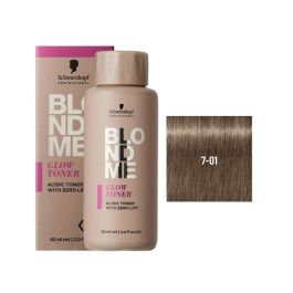 Blondme Glow Acidic Toner 7-01 Glossed Cedar 60ml