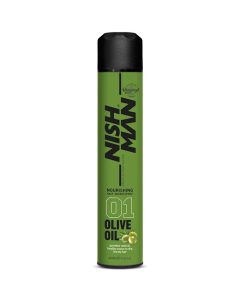 NishMan Nourishing Hair Sheen Spray Olive Oil 400m