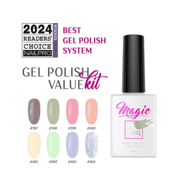 Magic Morning Bloom Veil– Gel Polish Value Kit
