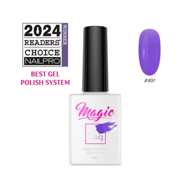 Magic Mlaq Gel Polish Iris Field #407