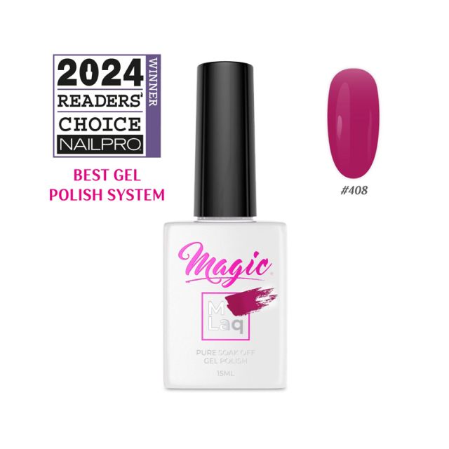 Magic Mlaq Gel Polish Cool Magenta #408