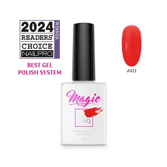 Magic Mlaq Gel Polish Fire Pop #413