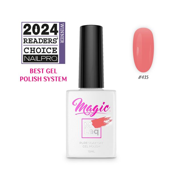 Magic Mlaq Gel Polish Bare Peach #415