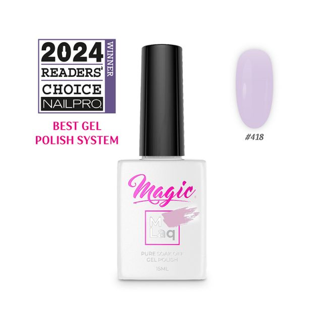 Magic Mlaq Gel Polish Frosted Surf #418