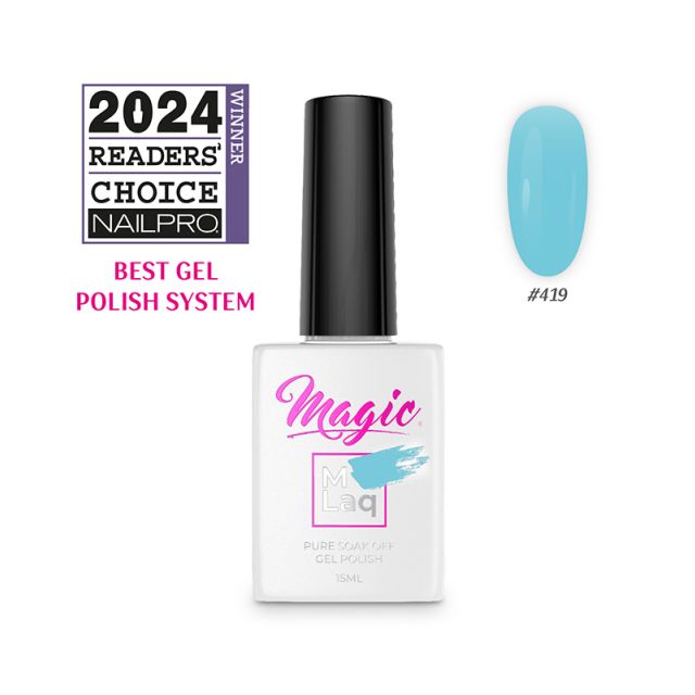 Magic Mlaq Gel Polish Blue Splash #419