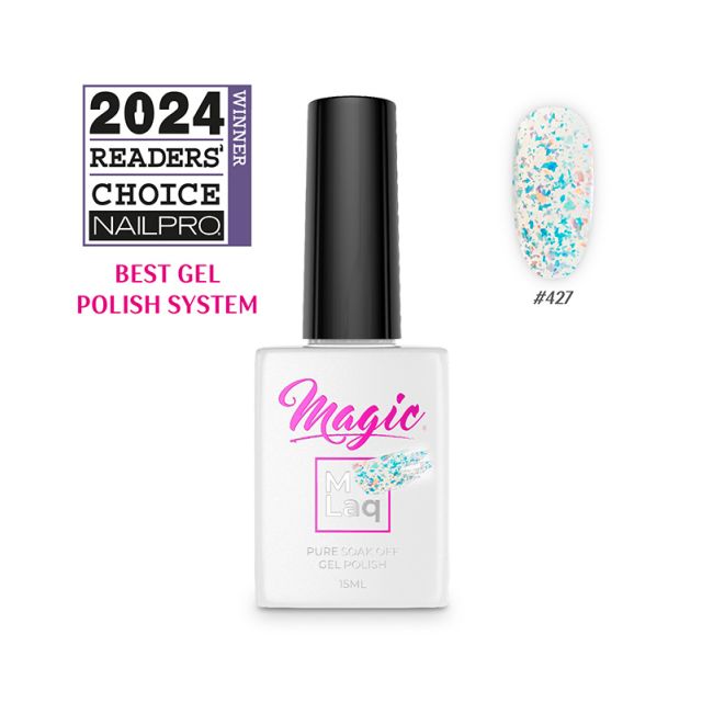 Magic Gel: Mlaq Gel Polish Party Favour #427