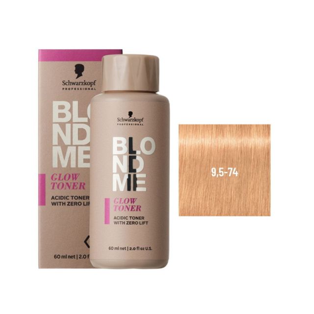 BM Glow Acidic Toner 9.5-74 Apricot Blush 60ml