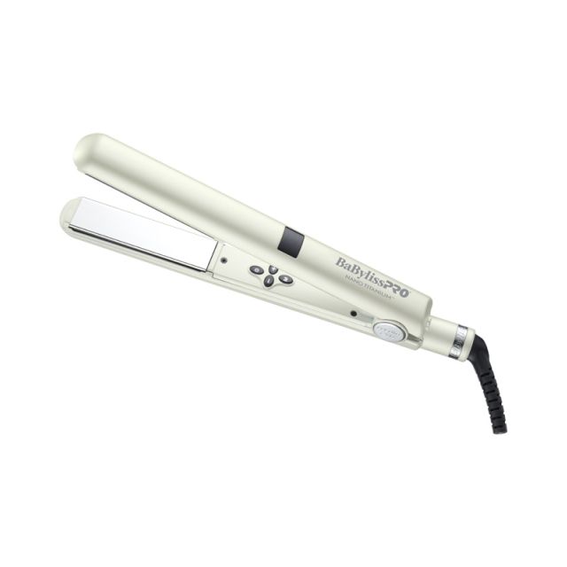 Babyliss I style Flat Iron 1" Silver White
