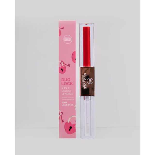 Lurella Duo Locks 2 in 1 Lipstick/Gloss Facts non transferable liquid lipstick
