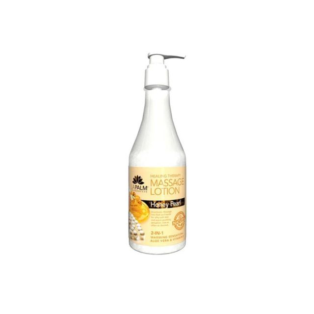 La Palm Honey Pearl Massage Lotion 24oz