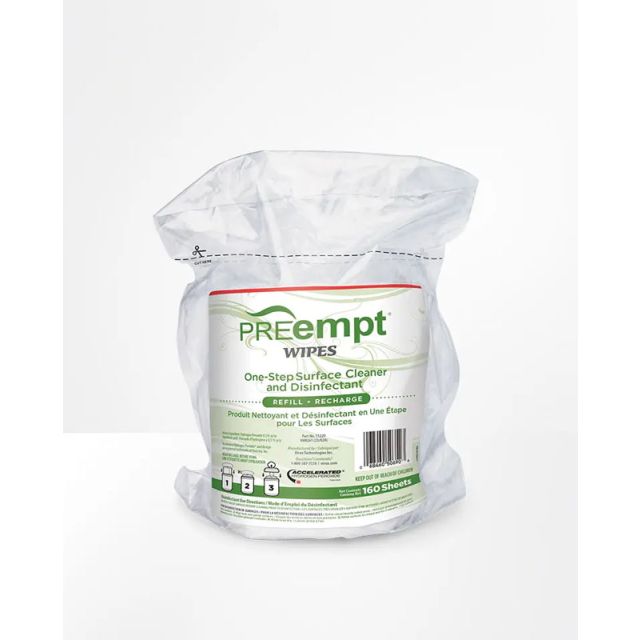 PREempt RTU REFILL Wipes 160 Sheets