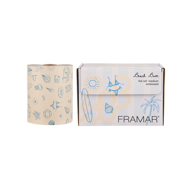 Framar: Beach Bum Medium Embossed Foil Roll 320 ft