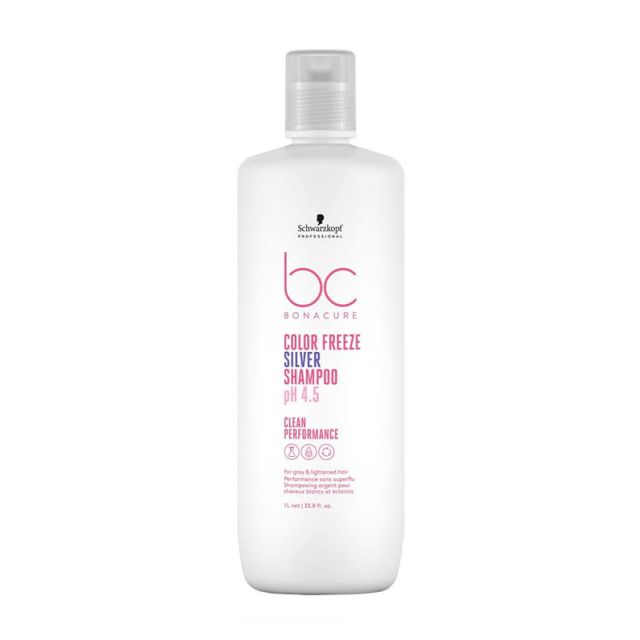 BC Clean PerformanceColor Freeze Silver Shampoo 1L Clean Performance