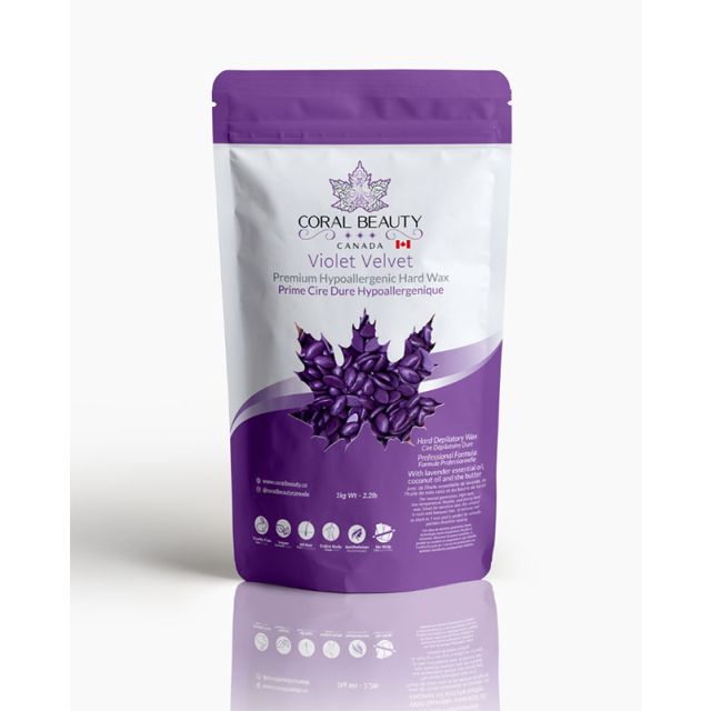 Coral Beauty Bead Wax Violet Velvet 1kg