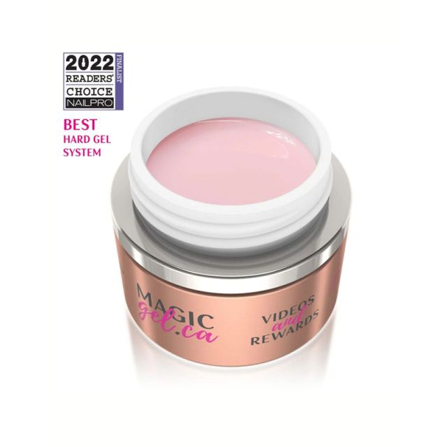 Magic Baby Pink Acrygel Sulpting Builder Gel 15ml Sculpting Self Leveling