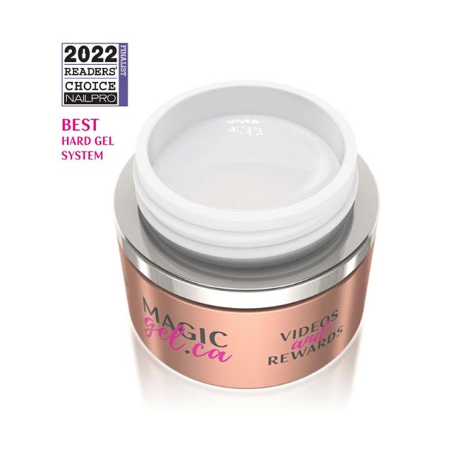 Magic Clear Acrygel Sculpting Builder Gel 60ml Self Leveling