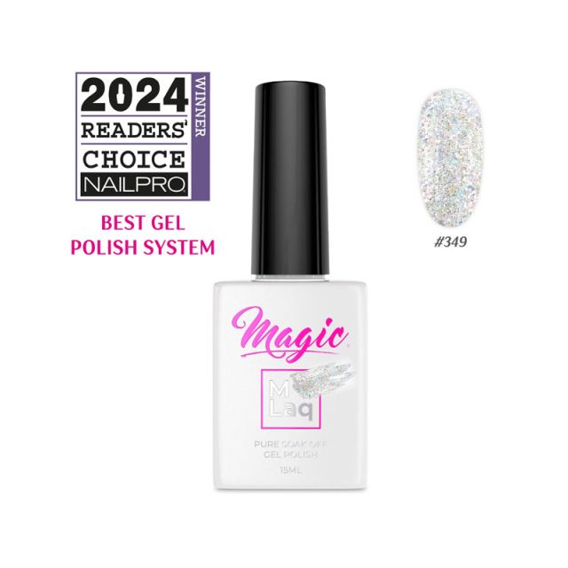 Magic Mlaq Gel Polish Champagne Confetti - #349