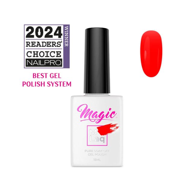 Magic Mlaq Gel Polish Scarlet Sonnet #356