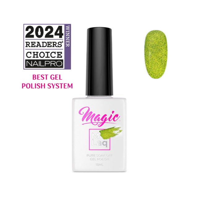 MLaq Green Cat Eye – #371 Magic Gel System