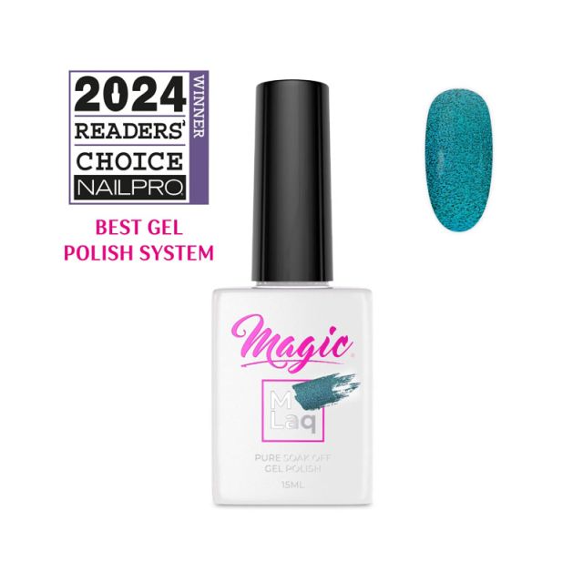 MLaq Teal Cat Eye – #370 Magic Gel System