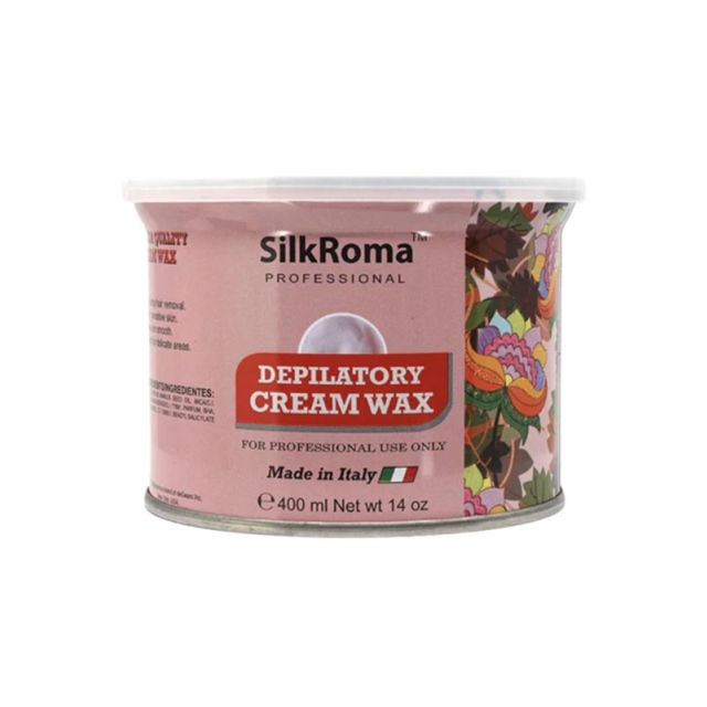 SilkRoma Pink Cream Depilatory Wax 14oz/400ml