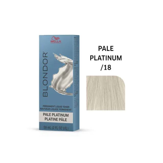 Wella Blondor /18 Pale Natural Liquid Toner 59ml/2oz
