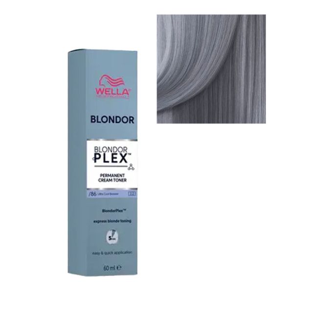 Wella Blondor /86 Ultra Booster Cool Rapid Toner Wella Blondor /86 Ultra Booster Cool Rapid Toner 57g