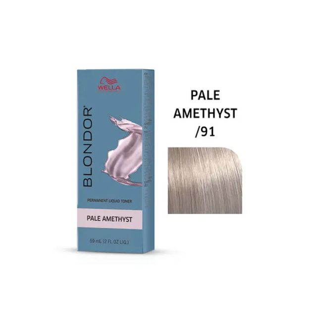 Wella Blondor /91 Pale Amethys Liquid Toner 59ml/2oz