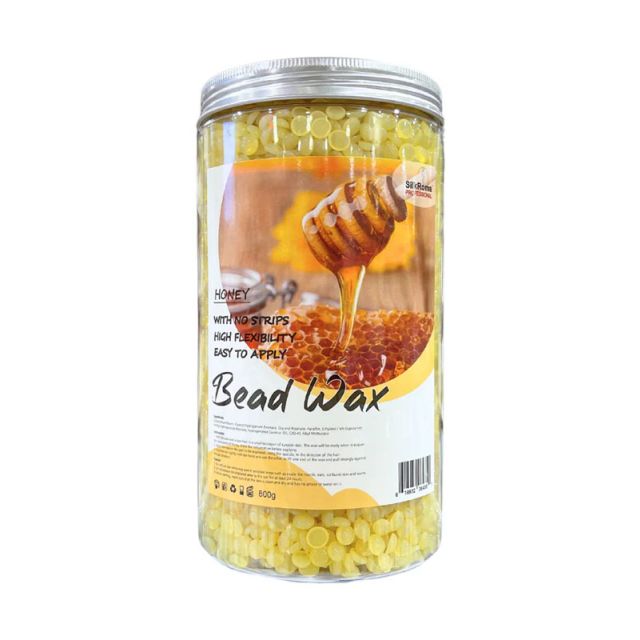 Silk B Bead Hard Wax Honey 800g