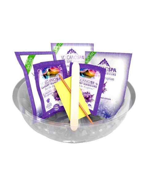 Volcano Spa 8 Step Manicure Lavender With Bowl
